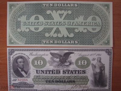Лот: 20863407. Фото: 1. США 10 долларов 1861 года. Бостон... Америка