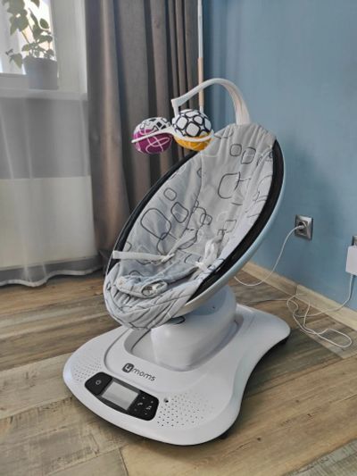 Лот: 25347117. Фото: 1. Детские электрокачели 4moms MamaRoo... Другое (детская мебель)
