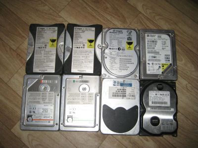 Лот: 3323725. Фото: 1. 8 жестких дисков. Жёсткие диски (HDD)