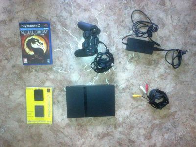 Лот: 2681408. Фото: 1. Sony Playstation 2 нечипованая... Игровые приставки, консоли