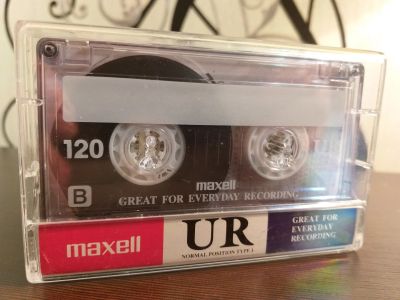 Лот: 16839836. Фото: 1. Аудио-кассета Maxell UR-120. Аудиозаписи