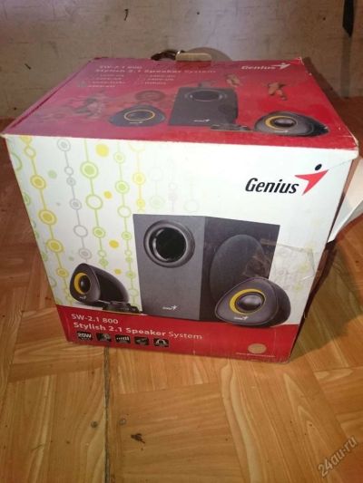 Лот: 5730279. Фото: 1. Колонки Genius новые. SW-2.1 800... Акустические системы