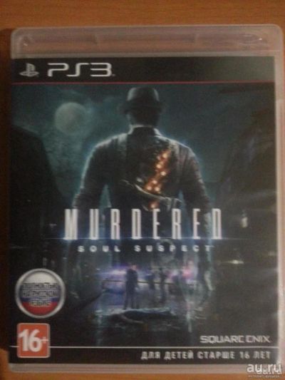 Лот: 7254167. Фото: 1. Murdered soul suspect PS3. Игры для консолей