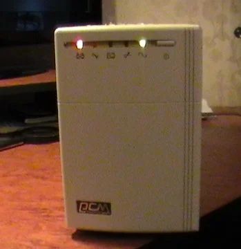 Лот: 3337976. Фото: 1. Бесперебойник Powercom KIN-800AP. ИБП, аккумуляторы для ИБП