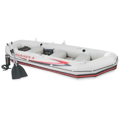 Лот: 22366202. Фото: 1. Лодка Mariner 4 Set Intex 68376. Другое (водный спорт)
