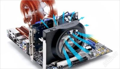 Лот: 970313. Фото: 1. Zalman ZM-SC100 (в PCI слот, для... Системы охлаждения