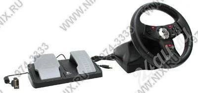 Лот: 547516. Фото: 1. Игровой руль и педали "Logitech... Другое (компьютеры, оргтехника, канцтовары)