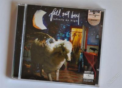 Лот: 1594980. Фото: 1. Диск Fall Out Boy "infinity on... Аудиозаписи