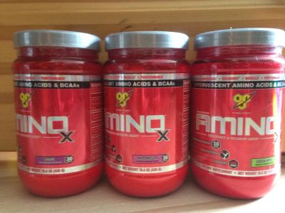 Лот: 4593978. Фото: 1. BSN AMINO X 30 порций 3 ВКУСА... Спортивное питание, витамины