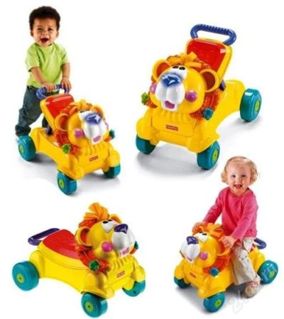 Лот: 1337127. Фото: 1. Ходунки-каталка ЛЕВ FISHER-PRICE. Развивающие