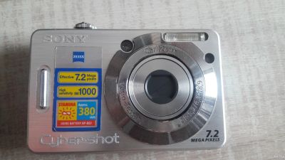 Лот: 13566586. Фото: 1. фотоаппарат Sony cyber-shot 7... Цифровые компактные