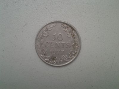 Лот: 5995553. Фото: 1. 10 центов 1977 г. Либерия. ОБМЕН... Африка