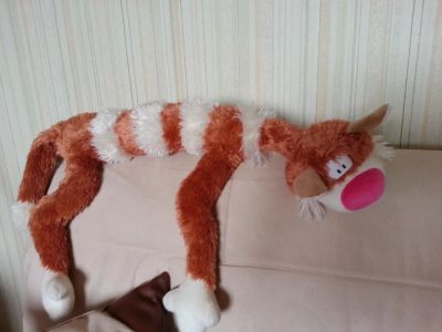 Лот: 6672222. Фото: 1. Худой котик. Мягкие