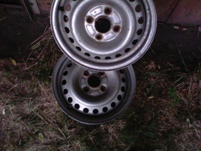 Лот: 4299016. Фото: 1. Комплект штампованных дисков с... Диски
