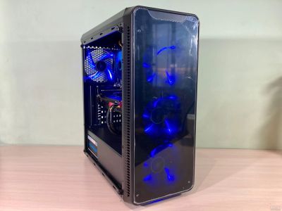 Лот: 17537202. Фото: 1. Игровой компьютер i5 9400f/Rx... Компьютеры в сборе