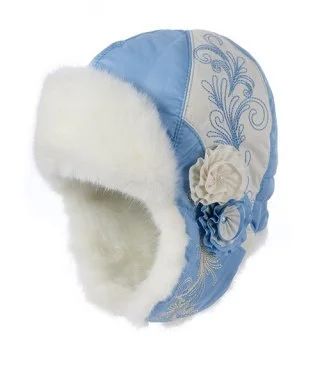 Лот: 6415749. Фото: 1. Зимняя шапка для девочки 52р. Головные уборы