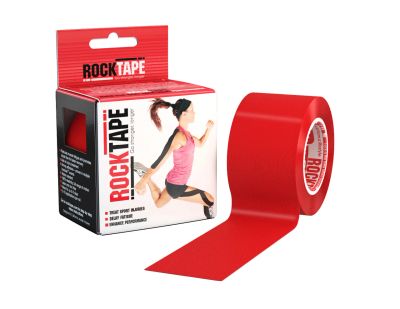 Лот: 10737428. Фото: 1. RockTape Classic 5см х 5м, красный... Массажеры