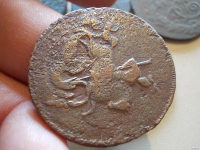 Лот: 14555642. Фото: 1. Крутой тройной перечекан из Крестового... Россия до 1917 года