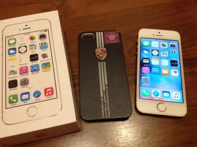 Лот: 6350123. Фото: 1. iPhone 5s 16gb LTE gold полный... Смартфоны