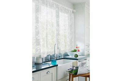 Лот: 23662470. Фото: 1. Тюль для кухни на ленте Kauffort... Шторы, тюль
