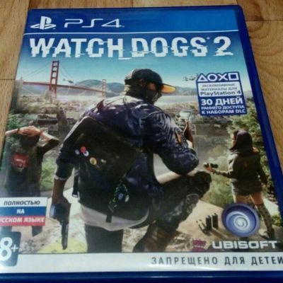 Лот: 11963913. Фото: 1. Watch Dogs 2 PS4. Игры для консолей