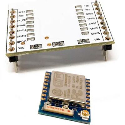 Лот: 9301917. Фото: 1. Кроссплата под WI-FI ESP8266 ESP07... Микроконтроллеры