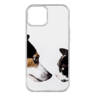 Лот: 25051198. Фото: 1. Чехол Krutoff Clear Case "Собаки... Чехлы, бамперы