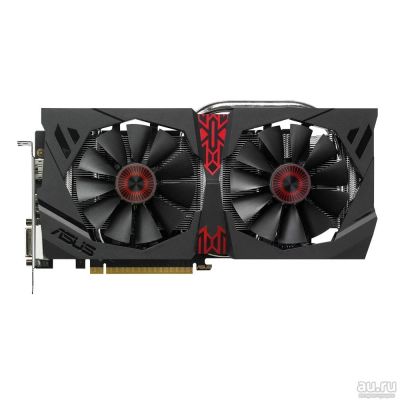 Лот: 8998541. Фото: 1. Видеокарта ASUS Radeon R9 380... Видеокарты