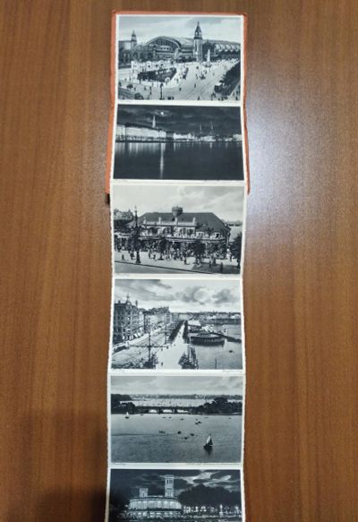 Лот: 19860618. Фото: 1. Набор-раскладушка (10 шт) видовых... Открытки, конверты
