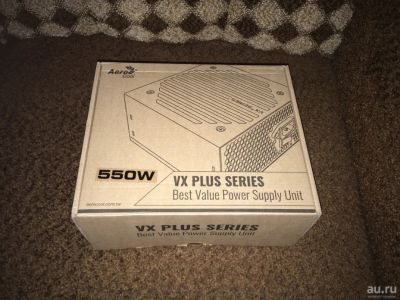 Лот: 15273805. Фото: 1. Блок питания aerocool vx 550w. Корпуса, блоки питания