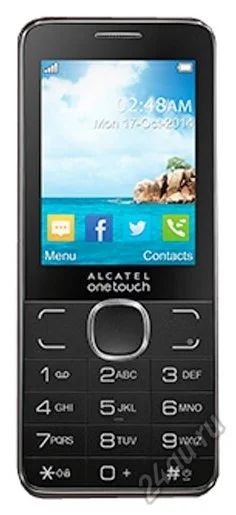 Лот: 5656106. Фото: 1. Сотовый телефон Alcatel One Touch... Кнопочные мобильные телефоны