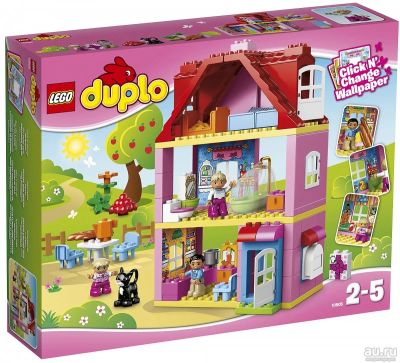 Лот: 13200870. Фото: 1. Кукольный домик Lego Duplo (лего... Конструкторы