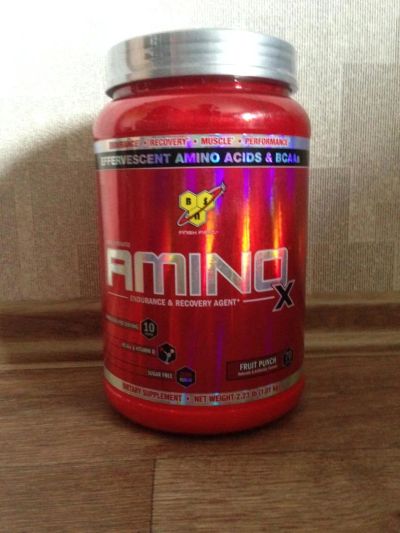 Лот: 4099827. Фото: 1. BSN Amino-x 1 кг. арбуз от Protein... Спортивное питание, витамины