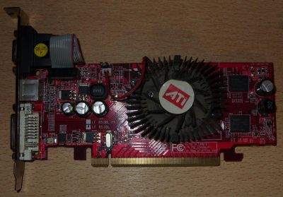 Лот: 3426037. Фото: 1. Видеокарта Radeon x1550. Видеокарты