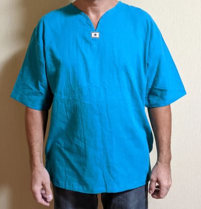 Лот: 21447972. Фото: 1. Тайская пляжная рубашка, туника... Рубашки