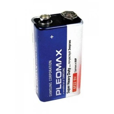 Лот: 15827950. Фото: 1. Батарейка Крона Samsung pleomax... Батарейки, аккумуляторы, элементы питания