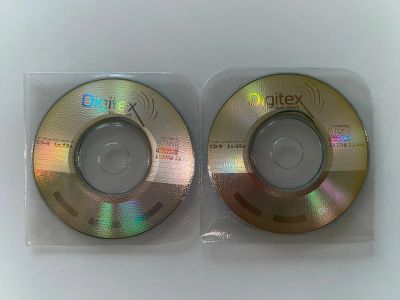 Лот: 19490487. Фото: 1. Диски Digitex mini-CD-R, 185MB... CD, DVD, BluRay