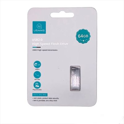 Лот: 22147191. Фото: 1. FLASH DRIVE USAMS 64GB USB 2.0... USB-флеш карты