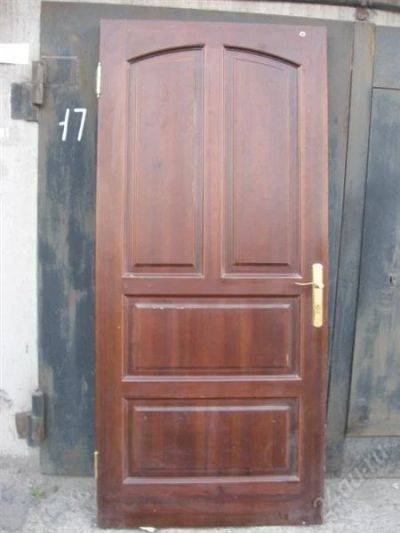 Лот: 2068352. Фото: 1. Дверь деревянная 80*200. Двери межкомнатные