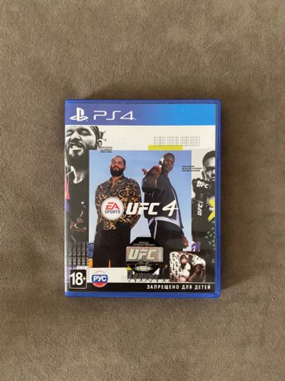 Лот: 19231444. Фото: 1. UFC 4 (PS 4). Игры для консолей