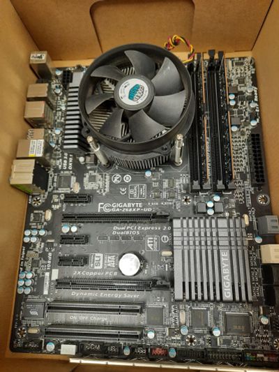 Лот: 16409671. Фото: 1. процессор i5 2400+ кулер +gigabyte... Процессоры