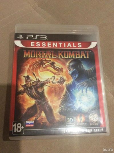 Лот: 8635216. Фото: 1. Mortal combat для PS3. Игры для консолей