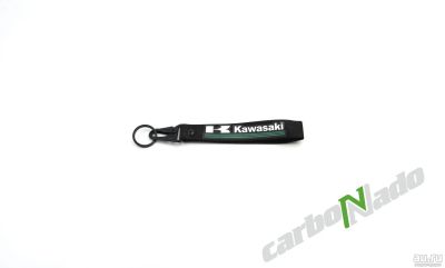 Лот: 17204137. Фото: 1. Брелок на карабине Kawasaki. Брелоки для ключей