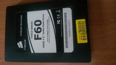 Лот: 6983883. Фото: 1. ssd накопитель Corsair F60 (60... SSD-накопители