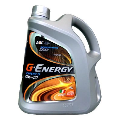 Лот: 10319492. Фото: 1. G-Energy 10W40 API SG/CD Полусинтетика... Масла, жидкости