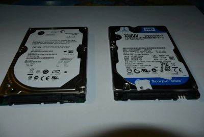 Лот: 6713560. Фото: 1. 250 GB HDD диски. Жёсткие диски (HDD)