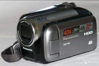 Лот: 7591611. Фото: 1. Видеокамера Panasonic SDR-H40. Видеокамеры