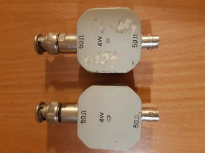 Лот: 23965538. Фото: 1. Нагрузка 50 ом 2 шт. Разъёмы