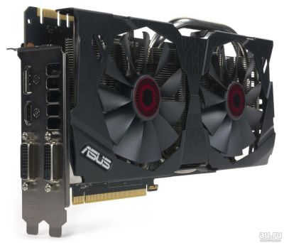 Лот: 10720158. Фото: 1. Видеокарта ASUS GeForce GTX 970... Видеокарты