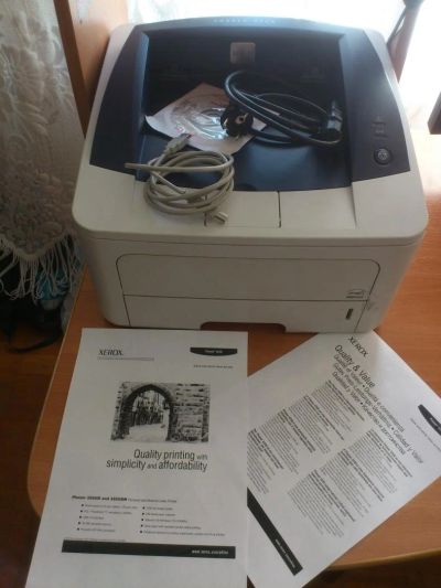 Лот: 7730086. Фото: 1. Сетевой лазерный принтер xerox... МФУ и копировальные аппараты
